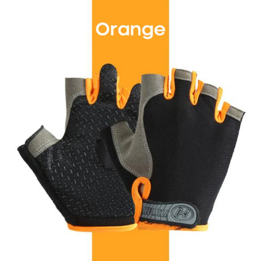 Half Finger Outdoor Cycling Anti Slip Anti Sweat Men Women Half Finger Gloves Breathable Anti Shock Sports Gloves 