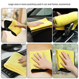 Toalla de microfibra para lavado de coches, paño de limpieza, secado, detallado de coches, 30 cm, 40 cm, 60 cm (1 unidad, 3 unidades, 5 unidades) 
