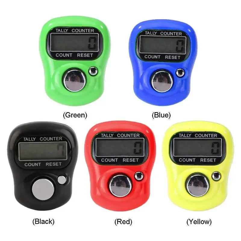 Mini LCD Contador Digital Eletrônico, Contagem Range 0-99999, Ferramenta de costura Tricô Weave, 1Pc