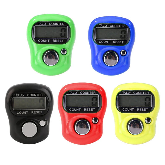 Mini LCD Electronic Digital Counter, Counting Range 0-99999, Knitting Weave Sewing Tool, 1Pc 