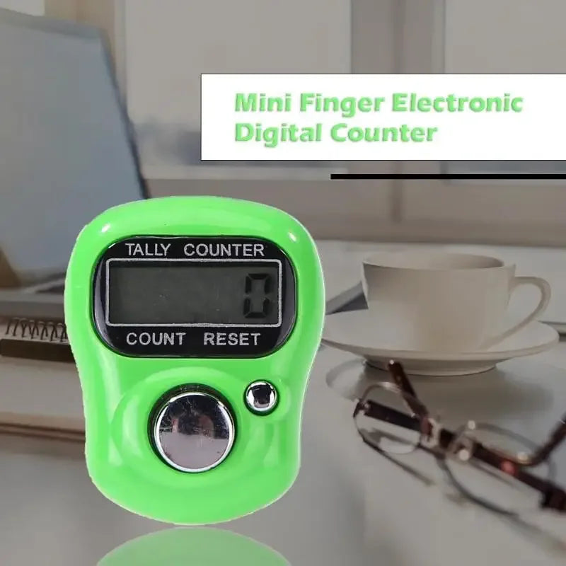 Mini LCD Contador Digital Eletrônico, Contagem Range 0-99999, Ferramenta de costura Tricô Weave, 1Pc