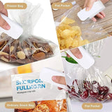 Mini máquina selladora de bolsas térmicas, selladora de paquetes, bolsas de plástico térmicas, selladora portátil de bolsas de alimentos, selladora térmica para envases de alimentos 