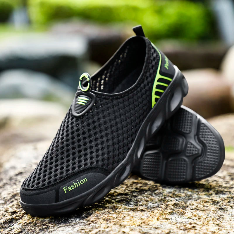 Moda Sapatos Casuais Leve Verão Respirável Homens Sapatos Ao Ar Livre Confortável Mulheres Calçado Masculino Senhoras Caminhada Sapatos 36-45