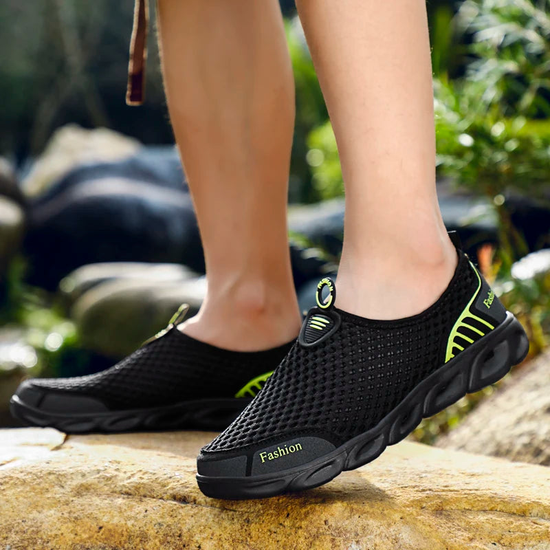 Fashion Casual Shoes Lightweight Summer Breathable Men Shoes Outdoor Comfortable Women Footwear Male Ladies Walking Shoes 36-45 