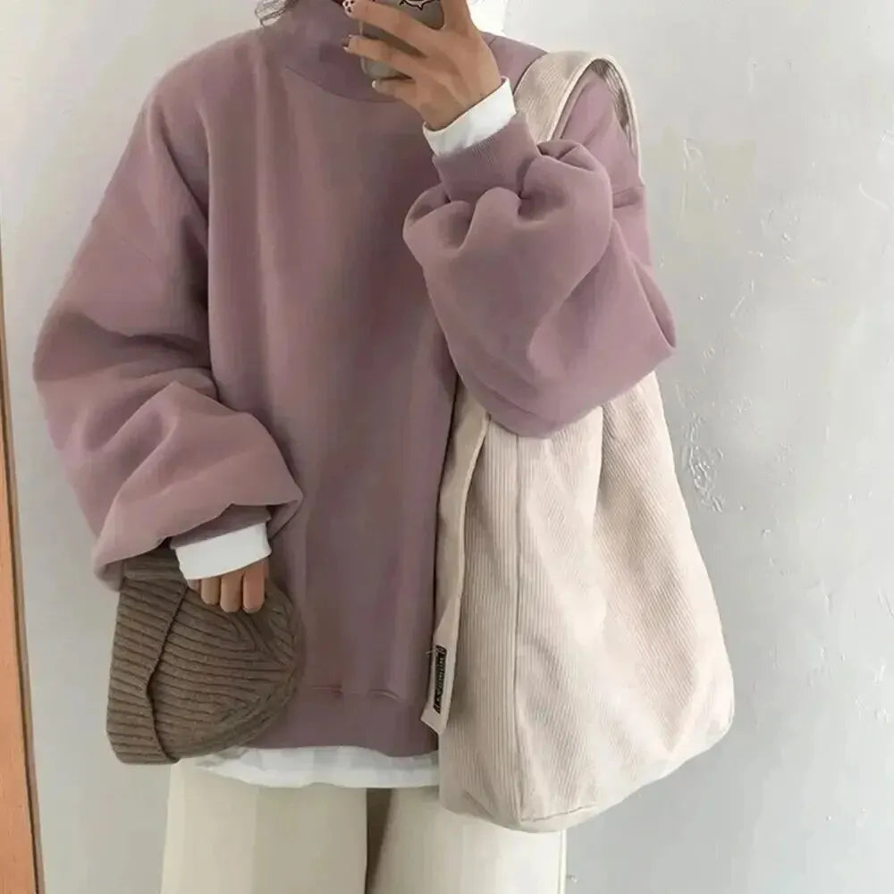Moda feminina veludo sacos de ombro bolsas macias sacolas meninas estudantes sacos de grande capacidade