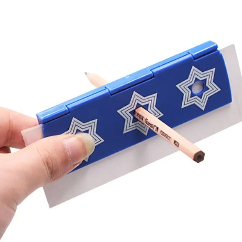 Moedas de penetração de lápis para truques mágicos, Brinquedos de truque mágico para crianças, Fácil de fechar, Adereços divertidos, Fácil de fazer