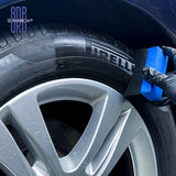 Recubrimiento de brillo para neumáticos de aspecto húmedo negro, recubrimiento transparente para automóviles, aerosol para vinilo y plástico para neumáticos con aspecto húmedo brillante, UV 