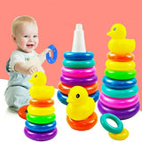 Torre de bolas rodantes Montessori para bebés, juegos educativos, pista de apilamiento, juguetes de desarrollo, 1, 2 y 3 años 