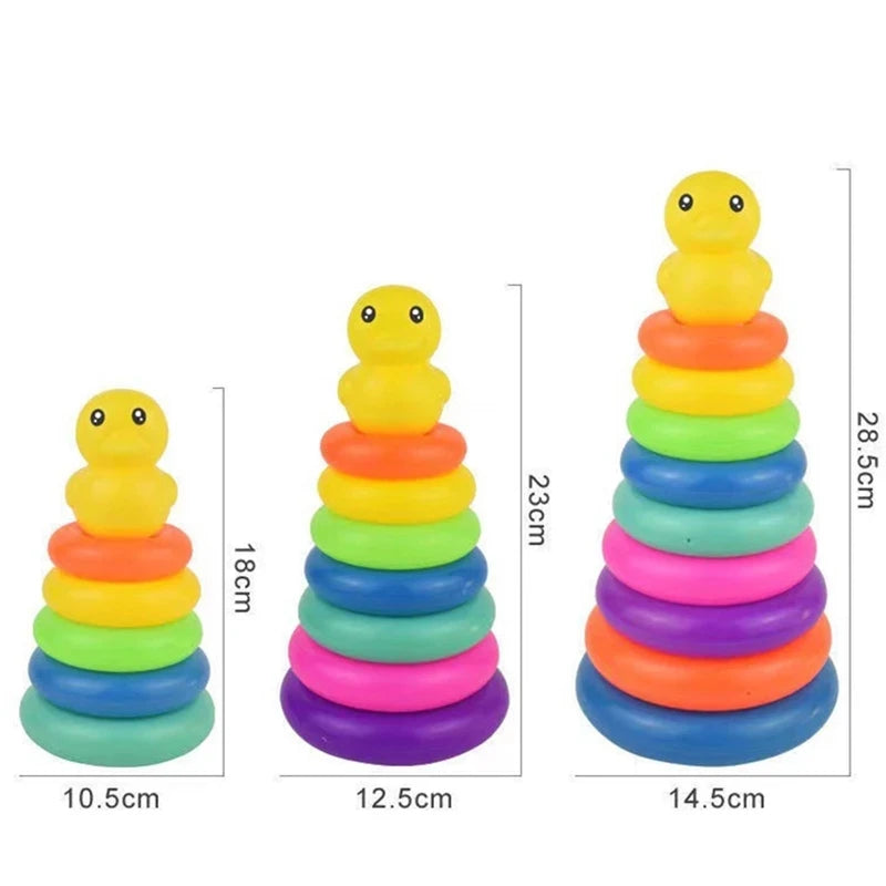 Montessori Baby Rolling Ball Tower Toy, Educational Games for Babies, Stacking Track, Developmental Toys, 1 2 3 Years Old 