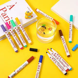Pincel flotante mágico Montessori para pintar con agua, rotuladores para pizarra blanca, juguetes educativos colgantes para niños 