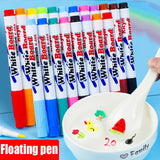 Pincel flotante mágico Montessori para pintar con agua, rotuladores para pizarra blanca, juguetes educativos colgantes para niños 