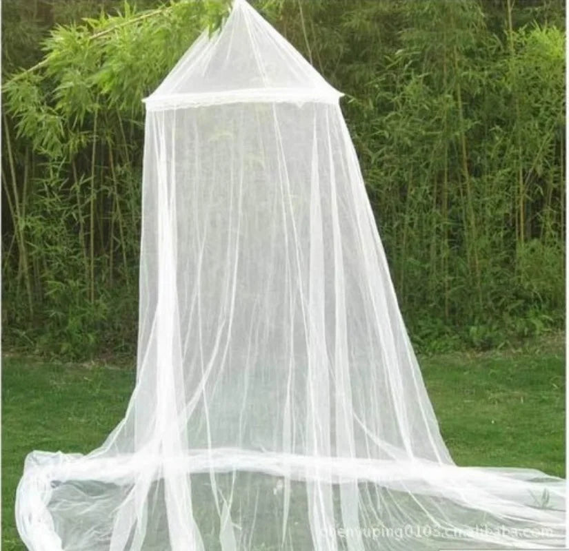 Mosquitera de verano tipo domo para cama doble, de malla de poliéster, para colgar en el dormitorio de adultos. 