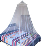 Mosquitera de verano tipo domo para cama doble, de malla de poliéster, para colgar en el dormitorio de adultos. 