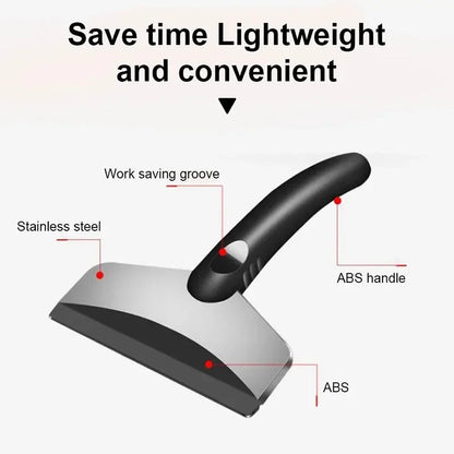 Multifunction Car Snow Shovel, Windshield Degeling, Ice Scraper Tool, Glass Snow Removal Tools, Auto Acessórios, Inverno, 2Pcs