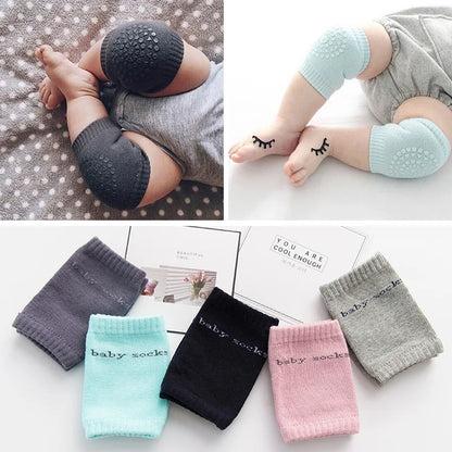 Não Slip Crawling Leggings para crianças, crianças, acessórios do bebê, Dot Knee Pads, protetor, joelheira de segurança, Leg Warmer, meninas, meninos, bebês