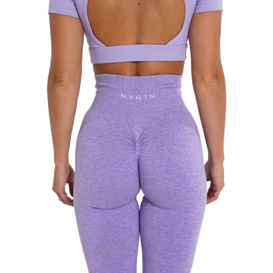 NVGTN Leggings sem costura salpicadas para mulheres, calças justas macias, roupas de fitness, calças de ioga, ginástica, scrunch