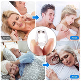 Nariz clipe de silicone magnético anti ronco roncados rolha ronco bandeja do sono dormir ajuda noite anti ronco dispositivo de cuidados de saúde