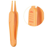 Nariz e umbigo do bebê pinça de limpeza, cuidados seguros, grampo redondo cabeça, nariz de ouvido infantil, limpador nasal clip, pinças limpas ferramentas, crianças, 1pc