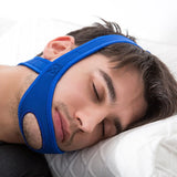 Cinturón de neopreno antirronquidos para la barbilla, solución antiapnea para la mandíbula, soporte para dormir, herramienta ajustable para el cuidado del sueño, nuevo 