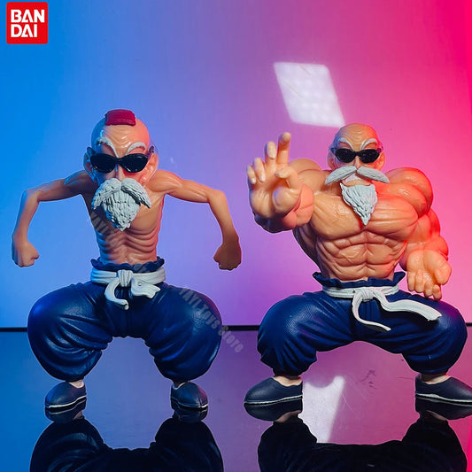 Nueva figura de Anime Dragon Ball, figura de acción del Maestro Roshi, forma de fortalecimiento muscular, juguetes, regalos, modelo de PVC, adorno coleccionable 