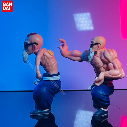 New Anime Dragon Ball Figure Master Roshi Action Figure Muscle Strengthening Form Toys Gifts PVC Model Collectible Ornament 