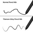 Nib lápis substituível para Samsung Galaxy Tab, S7, S8, S9 +, S23, Nota 20, Titanium Alloy Touch Stylus S Pen Tip, resistente ao desgaste