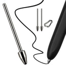Nib lápis substituível para Samsung Galaxy Tab, S7, S8, S9 +, S23, Nota 20, Titanium Alloy Touch Stylus S Pen Tip, resistente ao desgaste
