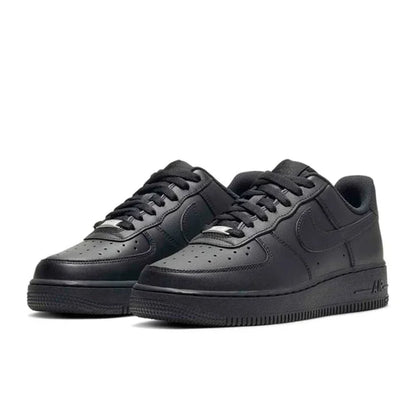 Zapatillas de skate Nike Air Force 1 Low Retro para hombre y mujer, clásicas, negras, informales, cómodas, AF1 