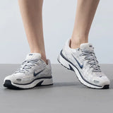 Nike-calçados esportivos masculinos, estilo retro, casual, respirável, vento, p-6000