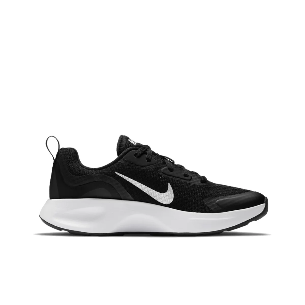 Nike New WearAllDay Low - Zapatillas de running para hombre y mujer, amortiguación de otoño, ligeras y transpirables, color negro 