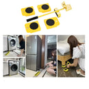 Novo elevador de móveis resistente, dispositivo de movimento de barra de roda de rolo, ajudante de elevação, ferramenta de transporte de móveis