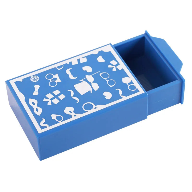 El poder de la caja mágica de magia púrpura y azul, sensación maravillosa, juguetes divertidos y misteriosos para niños y adolescentes 