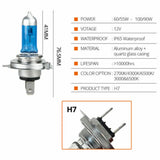 O xênon guardou o bulbo branco super do farol do olhar do efeito, lâmpada do halogênio, auto bulbo dianteiro da névoa do farol, 12V, 100 W, 90W, H7, 4500K, 4 PCes