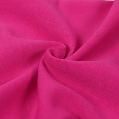 CM.YAYA Conjunto de dos piezas de chaqueta de manga larga y pantalón ancho para mujer, con empalme de perlas, para invierno y otoño de 2024