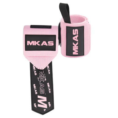 2 muñequeras para levantamiento de pesas, entrenamiento en gimnasio, muñequeras, correas para crossfit y levantamiento de potencia.