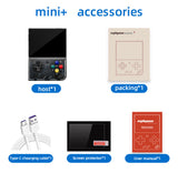 Consola de juegos portátil MIYOO Mini Plus, pantalla IPS clásica de 3,5 pulgadas, sistema Linux, regalo de Navidad, consola de juegos retro