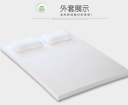 UVR High Quality 100% Natural Latex Tatami Mattress Slow Rebound Hotel Special Single Double Mattress With White Inner Cover