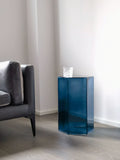 Artistic Glass Coffee Tables, Creative Design End Tables for Living Room , Stylish Accent Tea Table with Various Sizes & Colors