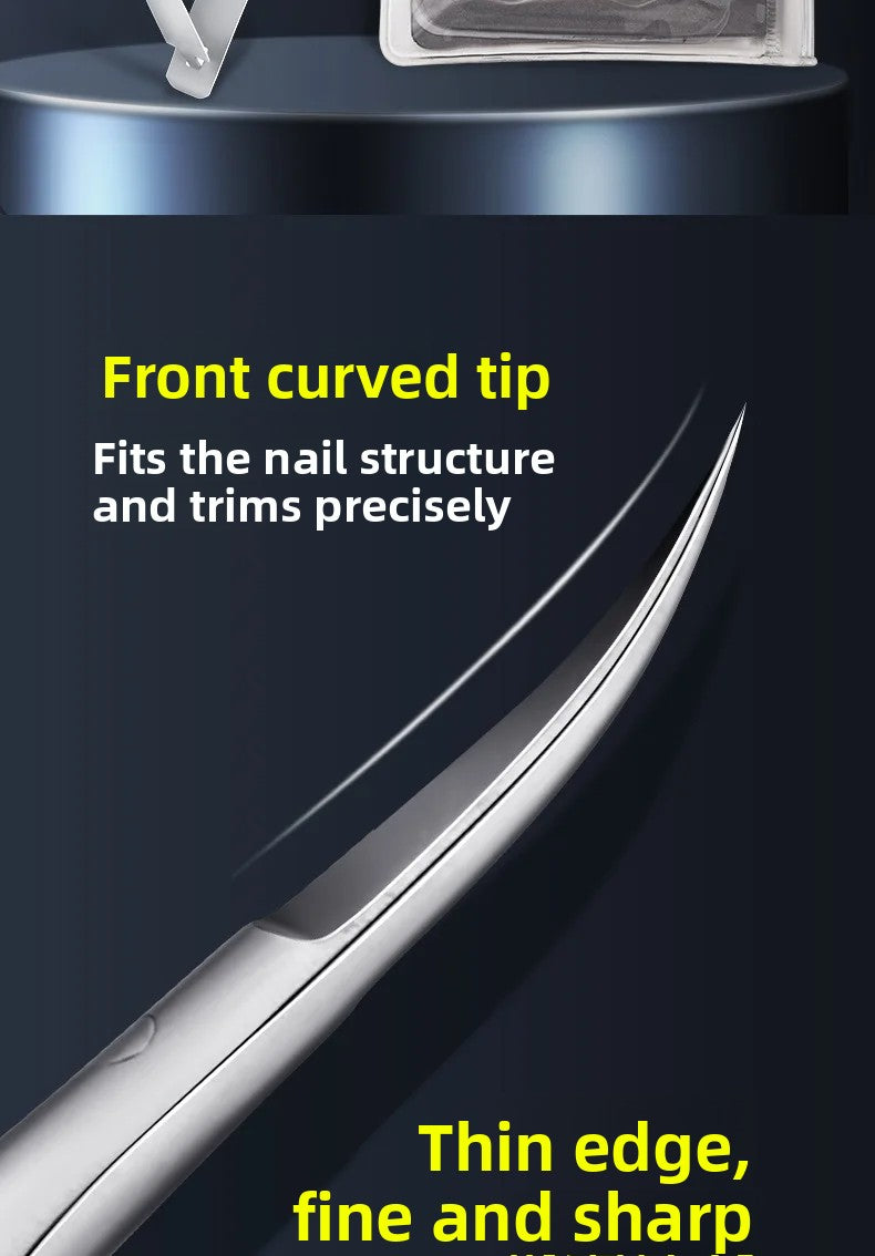 Russian Dovetail Scissors Beauty Nail Nail Removal Dead Skin Nail Barbs Curved StainlessSteel Spring Dead Skin Scissors