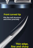 Russian Dovetail Scissors Beauty Nail Nail Removal Dead Skin Nail Barbs Curved StainlessSteel Spring Dead Skin Scissors