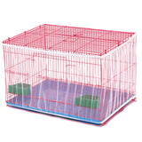 Mesh Bird Cage Cover Shell Skirt Net Easy Cleaning Catcher Guard Bird Cage Stretchy Mesh Parrot Bird Cage Net Jaula Para Pajaros