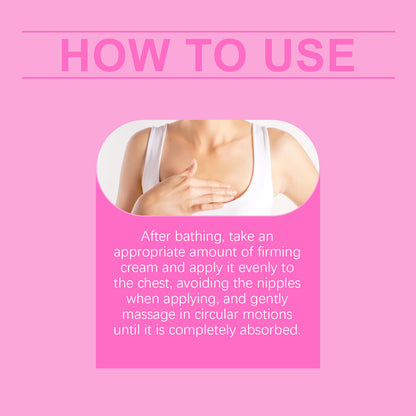 Chest Plumping Lifting Cream Enlargement Size up Enhancenment Improve Breast Flat Sagging Bust Firming Massage Boob Growth Cream