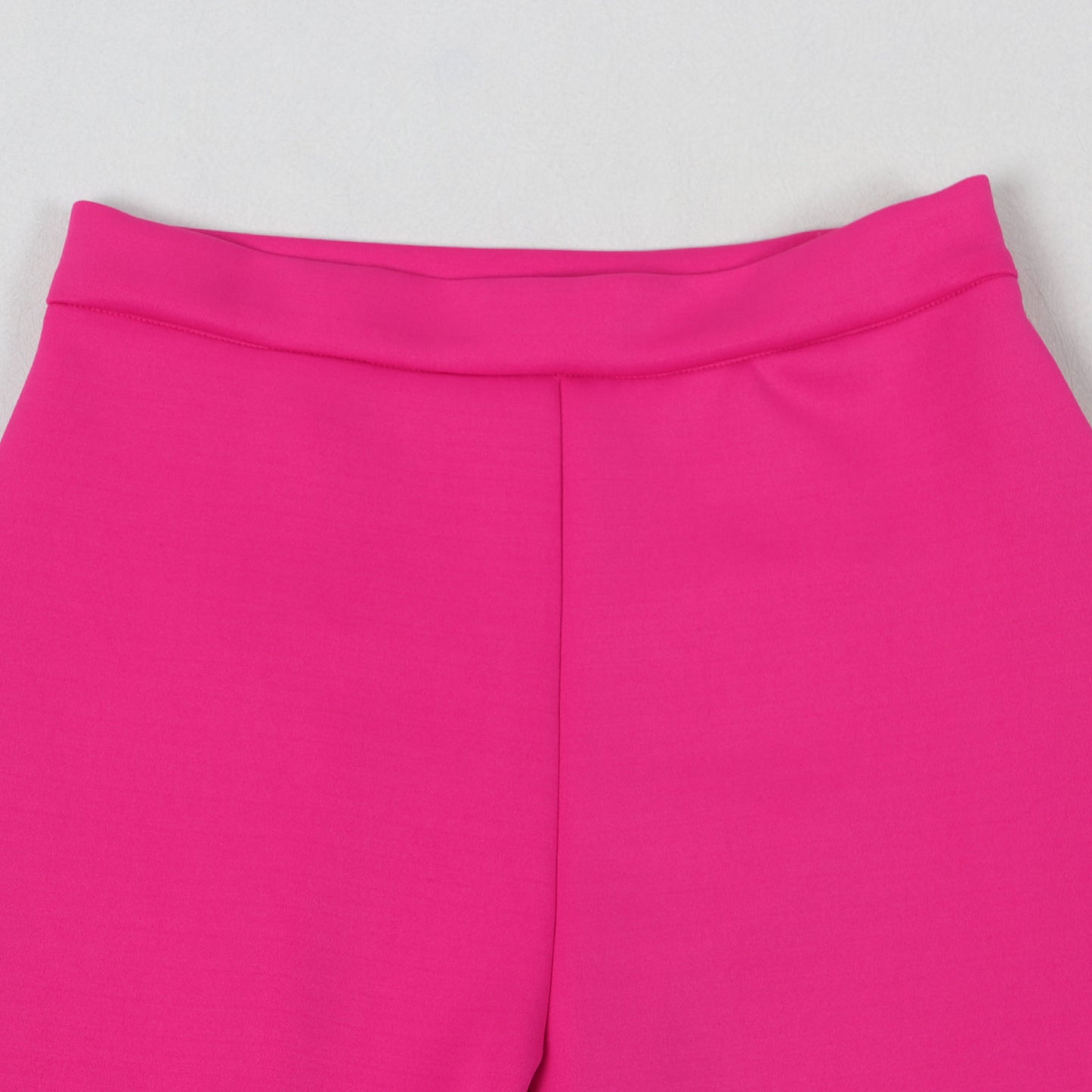 CM.YAYA Conjunto de dos piezas de chaqueta de manga larga y pantalón ancho para mujer, con empalme de perlas, para invierno y otoño de 2024