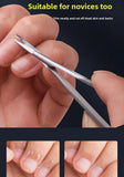 Russian Dovetail Scissors Beauty Nail Nail Removal Dead Skin Nail Barbs Curved StainlessSteel Spring Dead Skin Scissors