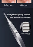 Russian Dovetail Scissors Beauty Nail Nail Removal Dead Skin Nail Barbs Curved StainlessSteel Spring Dead Skin Scissors