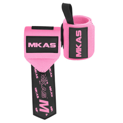2 muñequeras para levantamiento de pesas, entrenamiento en gimnasio, muñequeras, correas para crossfit y levantamiento de potencia.