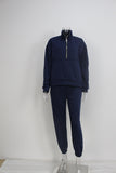 2 Piece Sets Women Outfit 2026 Autumn and Winter New Fashion Casual Daily Solid Color Sweater Brushed Sports Street Set