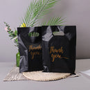 Thank You Plastic Gift Bags, Wedding, Birthday, Guest, Gift Wrap, Small Business, Candy, Pastry Store Packaging, 100 Pcs, 50 Pcs, 10Pcs 