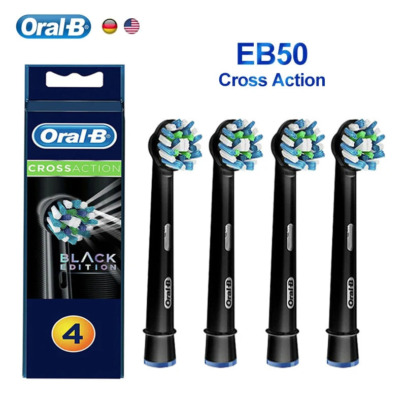 Oral B Sonic Electric Toothbrush Battery Powered 2D Rotating Tooth Brush Oral Hygiene Dental Teeth with Replaceable Heads
