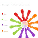 Ouriço Montessori Brinquedos para o Bebê, Treinamento de Concentração, Educação Infantil, Fine Motor e Brinquedos Sensoriais, Ortografia, Pouco